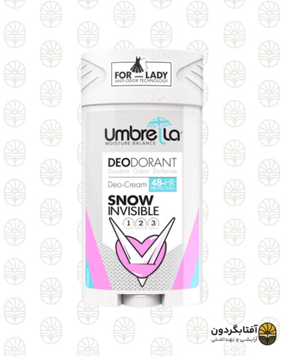 دئودورانت استیک زنانه آمبرلا مدل اسنو اینویزیبل (Umbrella Snow Invisible)