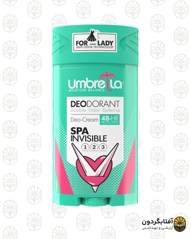 دئودورانت استیک زنانه آمبرلا مدل اسپا اینویزیبل (Umbrella Spa Invisible)