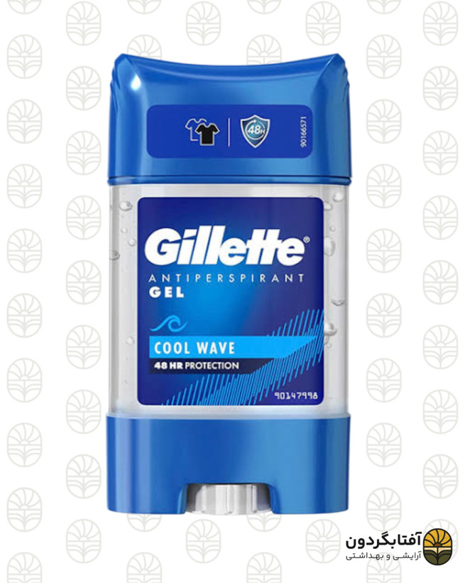 ژل ضد تعریق مردانه ژیلت مدل کول ویو (Gillette Cool Wave)