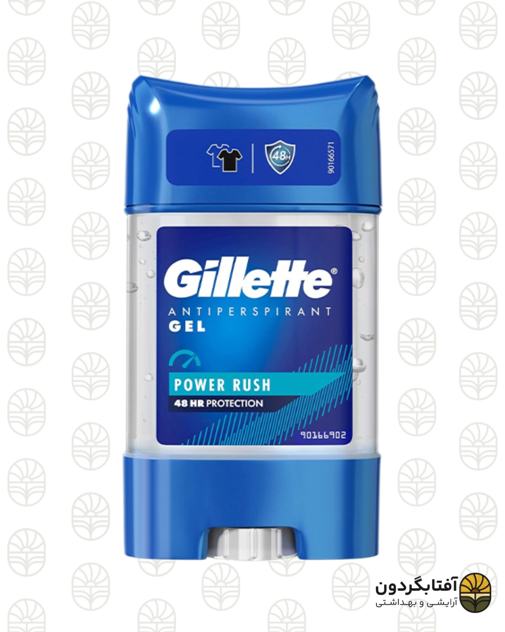 ژل ضد تعریق مردانه ژیلت مدل پاور راش (Gillette Power Rush)