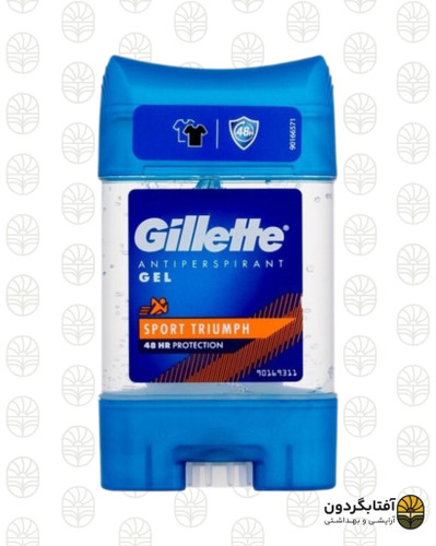 ژل ضد تعریق مردانه ژیلت مدل اسپرت ترایامف (Gillette Sport Triumph)