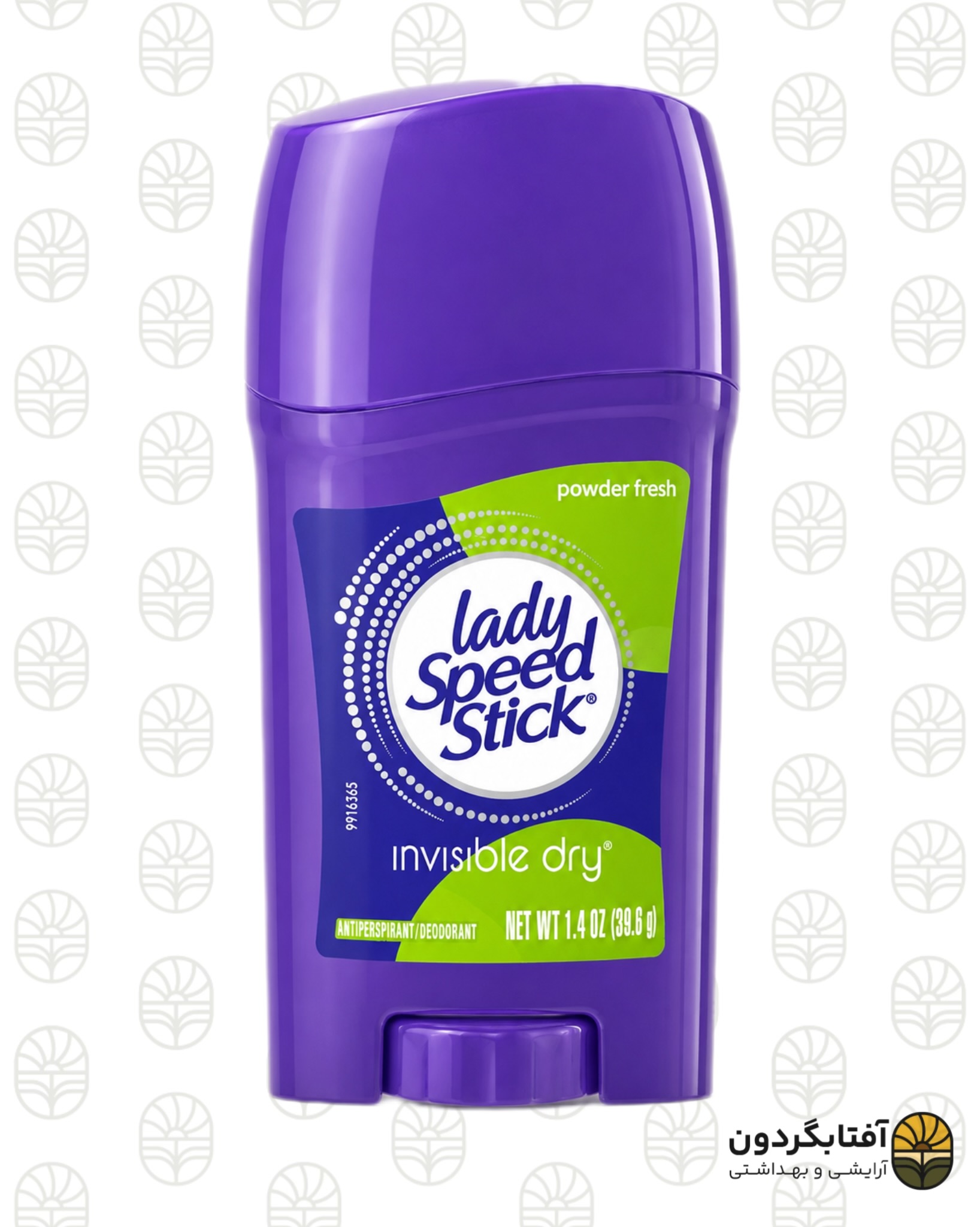 استیک ضد تعریق زنانه لیدی اسپید استیک مدل پودر فرش (Lady Speed Stick)