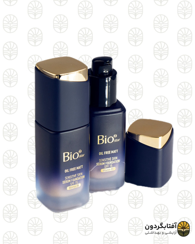کرمپودر تیوپی بیواستار (Bio Star) - مدل Oil Free Matt
