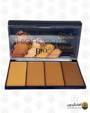 پالت کانتور خشک ۴ عددی بیواستار (Bio Star) - مدل Highlighting Powder (استفاده چندمنظوره)