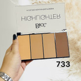 پالت کانتور خشک ۴ عددی بیواستار (Bio Star) - مدل Highlighting Powder (استفاده چندمنظوره)