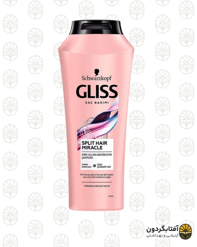 شامپو موخوره گیر گلیس (Gliss) - مدل اسپلیت هیر میراکل (Split Hair Miracle)