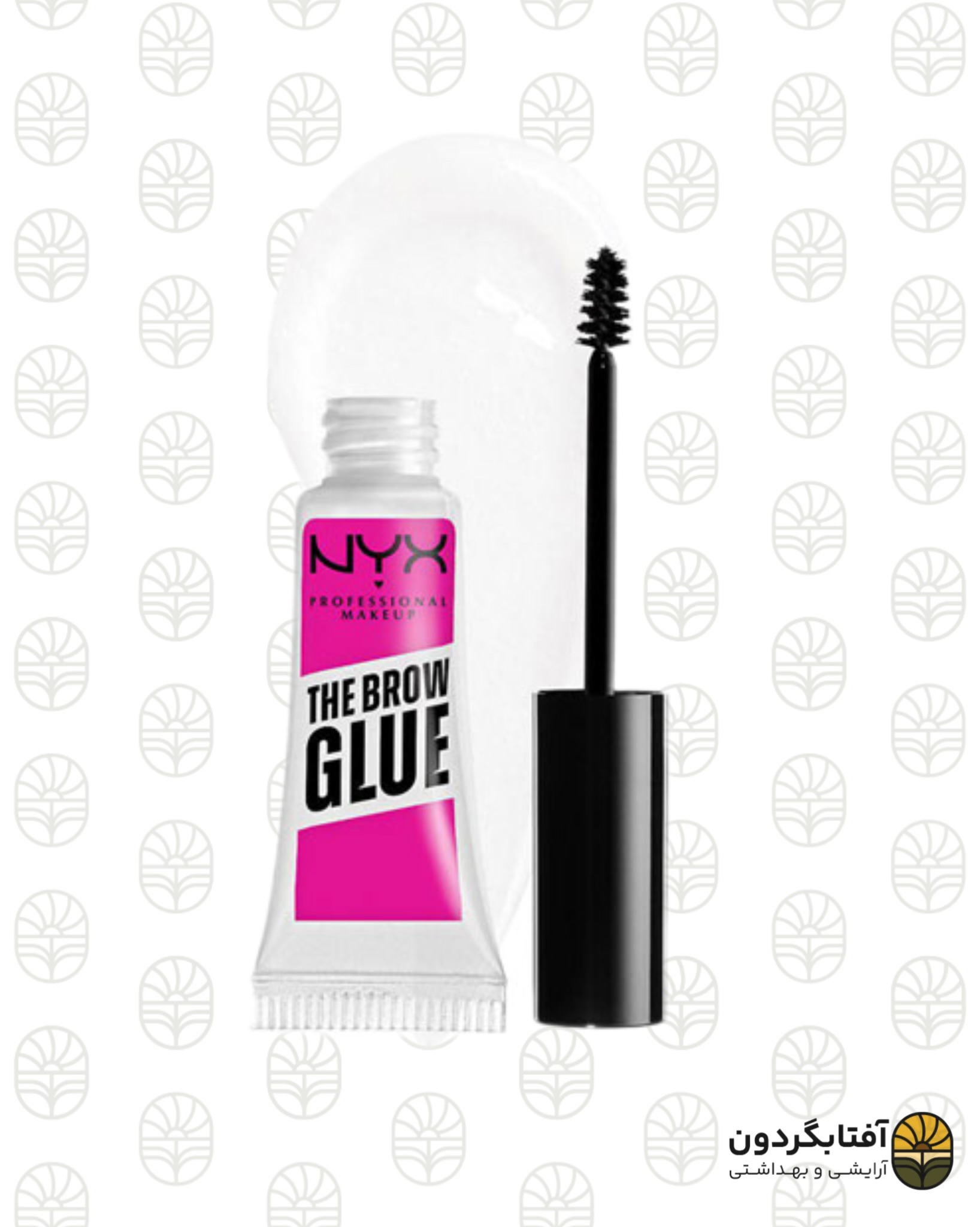 ژل ابرو شفاف نیکس مدل The Brow Glue | فیکس‌کننده و لیفت‌کننده ابرو تا ۱۶ ساعت
