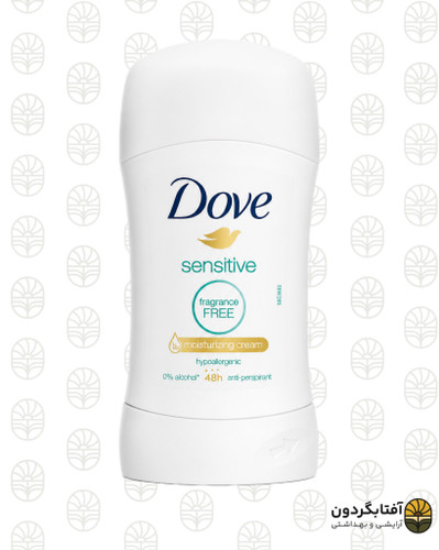 استیک ضد تعریق داو مدل Sensitive (بدون رایحه)
