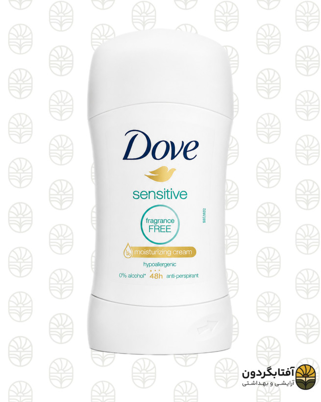 استیک ضد تعریق داو مدل Sensitive (بدون رایحه)