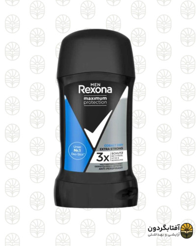 دئودورانت استیکی مردانه رکسونا مدل Cobalt Dry Extra Strong